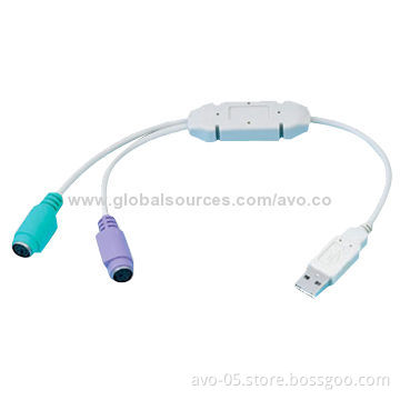 USB to Mouse and Keyboard Cable, Various Specifications are Available